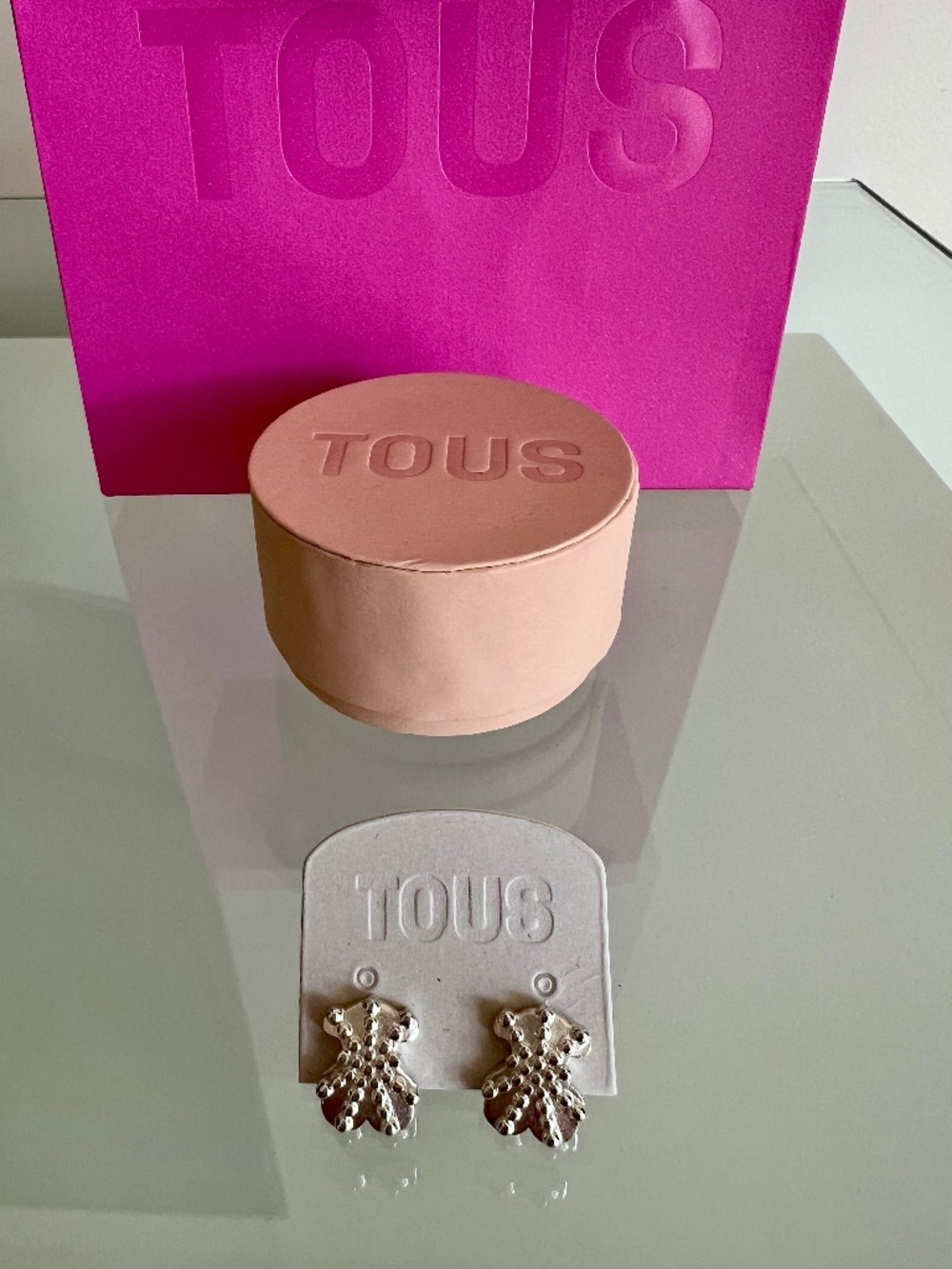 TOUS Small bear Earrings in Silver TOUS Grain